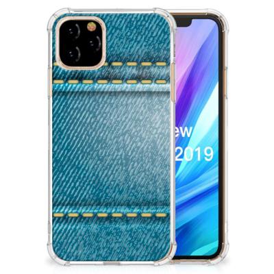 Apple iPhone 11 Pro Anti Shock Bumper Case Jeans Apple iPhone 11 Pro Anti Shock Bumper Case Jeans