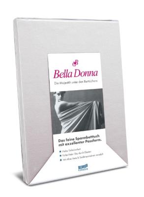 Bella Donna Bella Donna Hoeslaken Jersey Lits-jumeaux XL zilver-0520 200/220-200/240