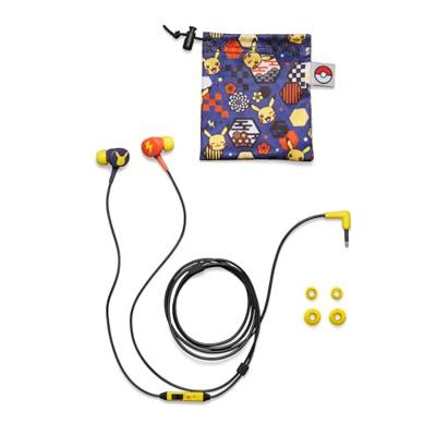 PowerA Bedrade oordopjes voor Nintendo Switch - Pikachu Blossom, 3,5 mm, bedraad, officieel gelicentieerd