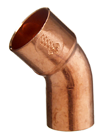 Cornat Cu-Soldeer Knie 1S 45Gr 28Mm - T504028 - thumbnail