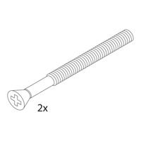 Bout paar M4x50mm borgmiddel tbv PL - thumbnail