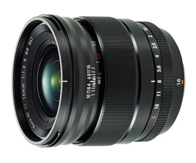 Fujifilm XF 16mm F/1.4 R WR SLR Groothoeklens Zwart