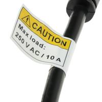 ACT AK5219 Netsnoer C14 | Type F Female (max. stroom 10A) | Zwart | 60 cm - thumbnail