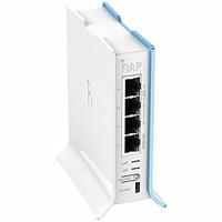 Wandmontage rb941-2 nd-tc 300 Mbit/s – Access Point (DSSS, -20-70 °C, IEEE 802.11b, IEEE 802.11 g, IEEE 802.11 N, DSSS, OFDM, Micro-USB, blauw, wit) - thumbnail