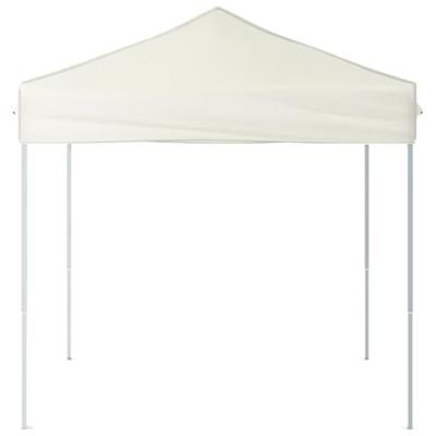 Partytent inklapbaar 2x2 m crmekleurig