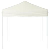 Partytent inklapbaar 2x2 m crmekleurig - thumbnail