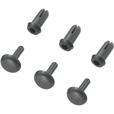 TRU COMPONENTS TC-SRR-365K203 TC-10820812 Splijtnagel Schachtdiameter 3 mm Zwart 1000 stuk(s)
