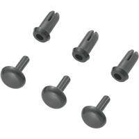 TRU COMPONENTS TC-SRR-365K203 TC-10820812 Splijtnagel Schachtdiameter 3 mm Zwart 1000 stuk(s) - thumbnail