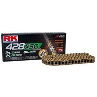 RK Chains 428 xso 138 c gold/gold open - thumbnail