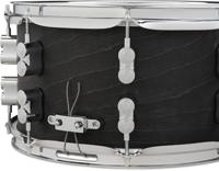 PDP Drums Concept Satin Black Wax Maple 13 x 7 inch snaredrum - thumbnail