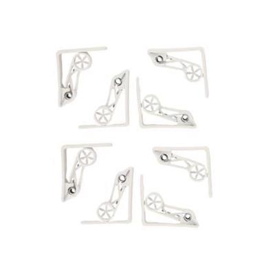 Nordix Tafelkleed Klemmen Clips Tafelklem Tuinartikelen 8 Stuks Wit