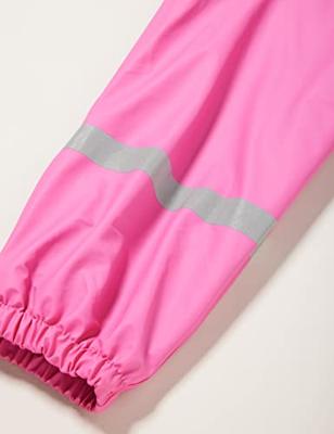Playshoes regenbroek bretels fleece gevoerd Uni Fuchsia-116