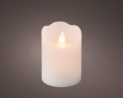 Led kaars wax vlam verlichting 10 cm wit Led kaars wax vlam verlichting 10 cm wit