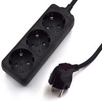 3-voudige Stekkerdoos zonder Schakelaar Ewent EW3959 3680W (1,5 m) - thumbnail