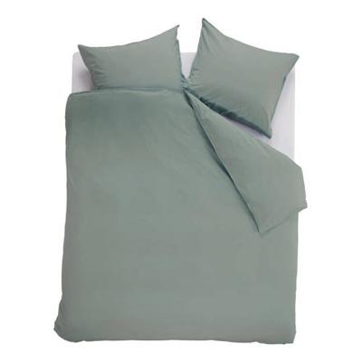 Dekbedovertrek Cotton Uni Green 240x200/220