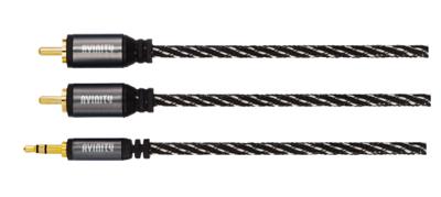 Avinity Audiokabel 2 Cinch-stekkers - 3,5-mm-jack Stereo 1,5 M