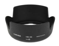 Caruba HB-69 zwart voor 18-55mm VR II - thumbnail