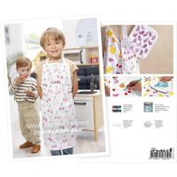 Creativ Company Ansichtkaart, schort en theedoek, a5, vel 14,8x21 cm, 1 stuk - thumbnail