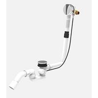 Wiesbaden Chroom Badafvoer met Overloop en Pop-Up Waste - thumbnail