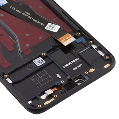 LCD-scherm en digitizer volledige montage met frame voor Huawei Honor 8X (zwart)