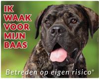 Bullmastiff Waakbord - thumbnail