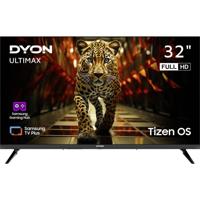Dyon Ultimax 32F-TI LED-TV 80 cm 32 inch Energielabel F (A - G) DVB-T2, DVB-C, DVB-S2, Full HD, Smart TV, WiFi, CI+* Zwart - thumbnail