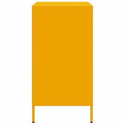 Dressoir 68x39x73,5 cm koudgewalst staal mosterdgeel Dressoir 68x39x73,5 cm koudgewalst staal mosterdgeel