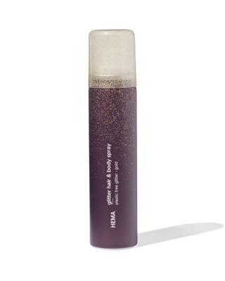 HEMA Glitter haar- en lichaamspray goud 75ml