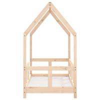Kinderbedframe 70x140 cm massief grenenhout - thumbnail