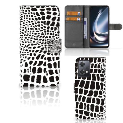 OnePlus Nord CE 2 Lite | Telefoonhoesje | Met pasjeshouder | Slangenprint