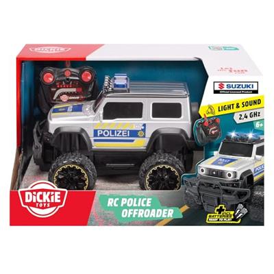 Dickie Toys 203714028 RC Suzuki Jimny Police 1:24 RC modelauto voor beginners Elektro