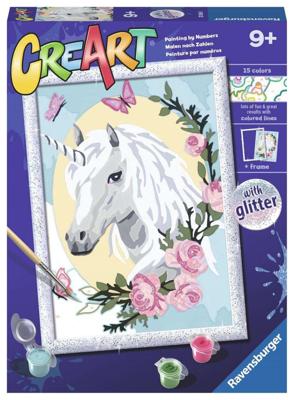Ravensburger Creart schilderen op nummer - unicorn portrait