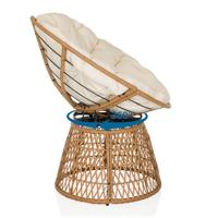 hjh LIVING Tuinstoel Weavora (Beige) - thumbnail