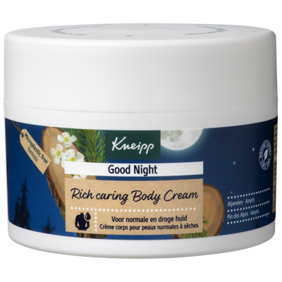 Kneipp Good Night Rich Caring Body Cream Alpenden Amyris