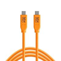 Tether Tools TetherPro USB-C to USB-C 3m oranje - thumbnail