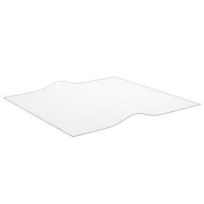 Tafelbeschermer 70x70 cm 1,6 mm PVC transparant