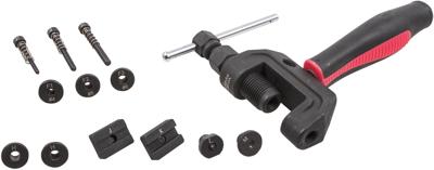 Bikeservice kettentrenn- und nietwerkzeugsatz "eco" montgwrkzstz chain bst 13tlg