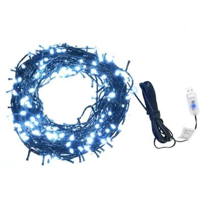 VidaXL Lichtsnoer 400 led's voor binnen en buiten 40 m koudwit