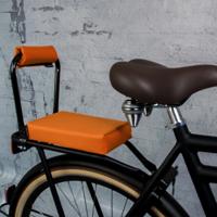 Bagagedragerkussen Fietskussen Feestelijk Oranje - thumbnail