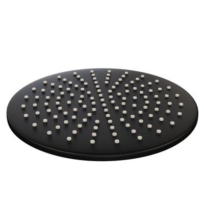 Brauer Black Edition hoofddouche - Ø30cm - mat zwart 5-S-017