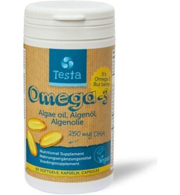 Testa Omega 3 algenolie 250mg DHA vegan NL/DE/EN 60 Vegetarische capsules