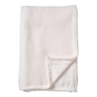 Dutch Decor Plaid 130x160 cm - OWEN - zachte coral fleece - wit - thumbnail