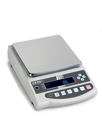 Kern PES 15000-1M Precisie weegschaal Weegbereik (max.) 15 kg Resolutie 0.1 g werkt op stekkernetvoeding Zilver