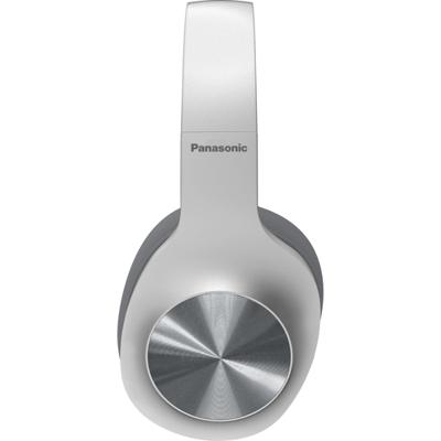 Panasonic RB-HX220BDEK Draadloze Hoofdtelefoon, Over-ear Koptelefoon Met Ergonomische Pasvorm, Extra Bas, Tot 23 Uur Speeltijd, Snelle En Gemakkelijke Aansluiting En Opvouwbaar Ontwerp, Zilver