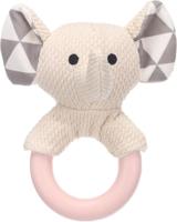 Puppyspeelgoed Fabbo Olifant, wit - thumbnail