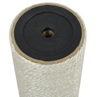 Kattenkrabpaal 8x20 cm 10 mm beige - thumbnail