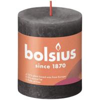 Bolsius Rustiek kaars 80/68 grijs - thumbnail