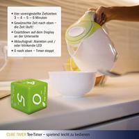 TFA Dostmann Tee-Timer Cube Timer Groen Digitaal - thumbnail
