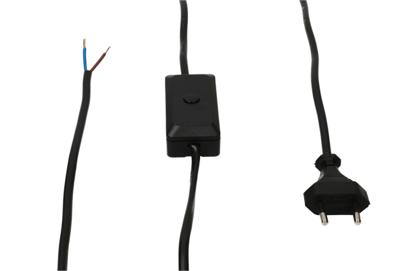 Max Hauri Snoerdimmer Universeel Zwart Schakelvermogen (max.) 100 W 1 stuk(s)