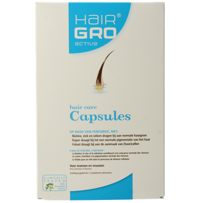 Active haargroei bevorderend 60 Capsules Active haargroei bevorderend 60 Capsules
